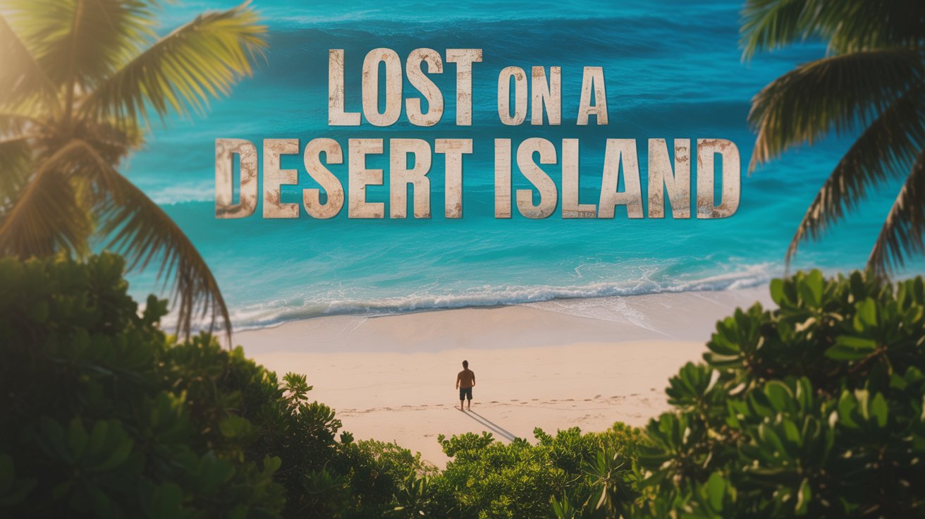Lost on a desert island