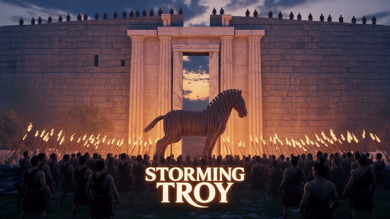 Storming Troy